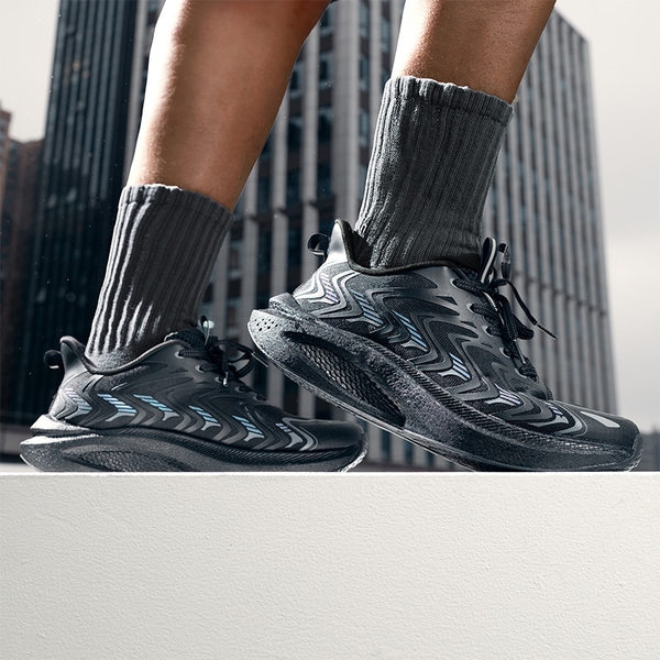Black Athletic Shoes & Sneakers-NORTIV 8 display picture 1