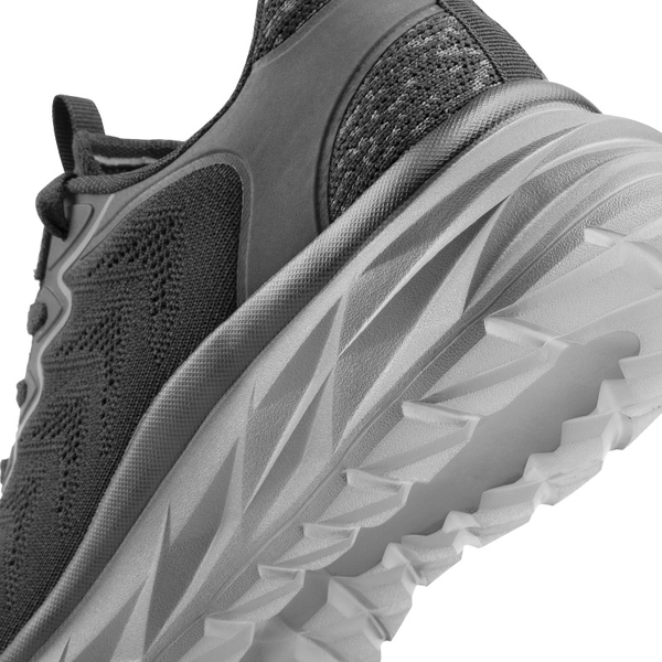 [ActiveUp] Men's Comfortable Mesh Lifestyle Sneakers - BLACK - 5