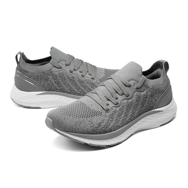 [StrideLife] Men's Comfortable Lifestyle Fashion Sneakers - GREY - 5