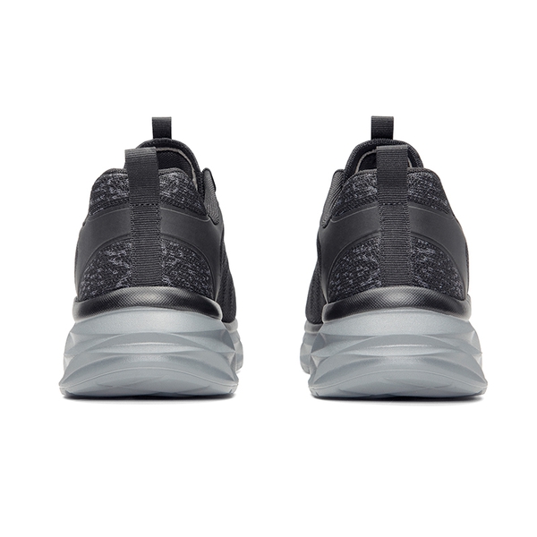 [ActiveUp] Men's Comfortable Mesh Lifestyle Sneakers - BLACK - 2