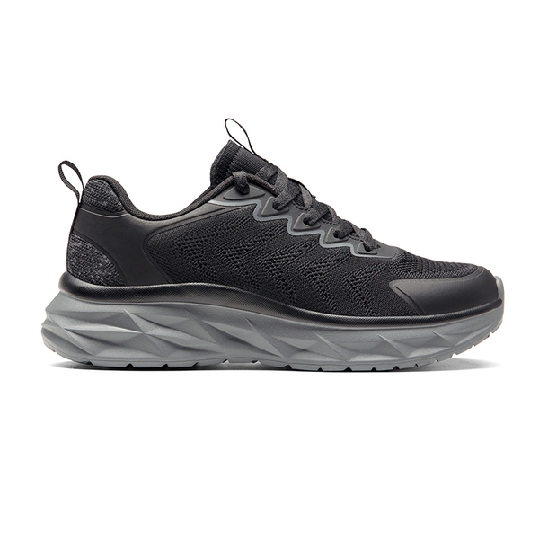 [ActiveUp] Men's Comfortable Mesh Lifestyle Sneakers - BLACK - 7