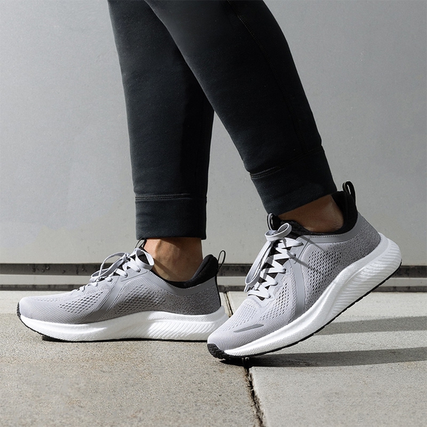  [DreamLife] Men's Lightweight Mesh Lifestyle Sneakers - GREY - 7