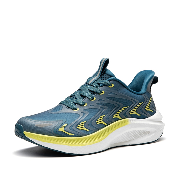 [FlyLife] Men's Lightweight Gym Sneakers - BLUE/GREEN -  0