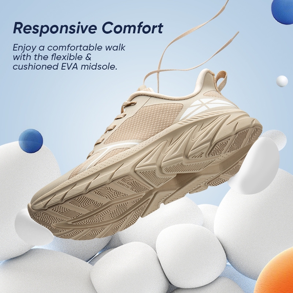 [AllSwifit 1.0] Women's Mesh Lifestyle Sneakers - APRICOT - 4