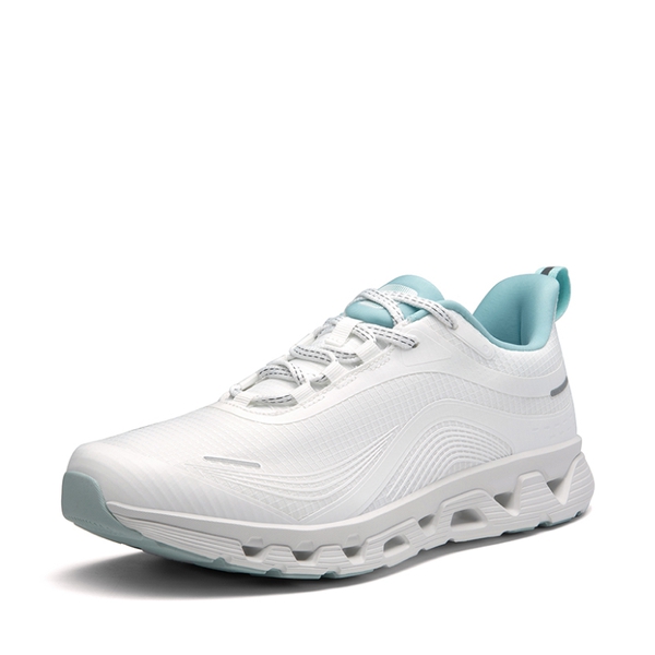 [MovePlush] Men's Cushioned Mesh Lifestyle Sneakers - WHITE -  0