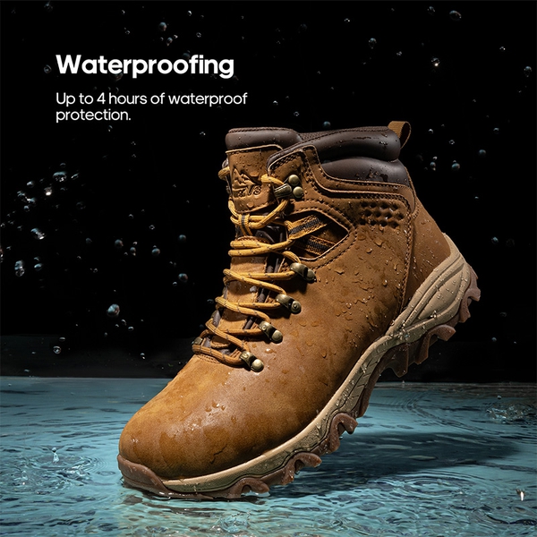 Weatherproof Carl 3M Thinsulate Boots Carmel Tan and Black Men\'s Snow Boots sz 8 Men main image 3