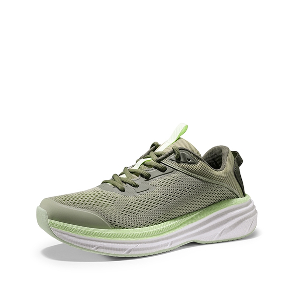 [FlexLife] Men's Knitted Comfortable Lightweight Running Shoes - OLIVE GREEN -  0