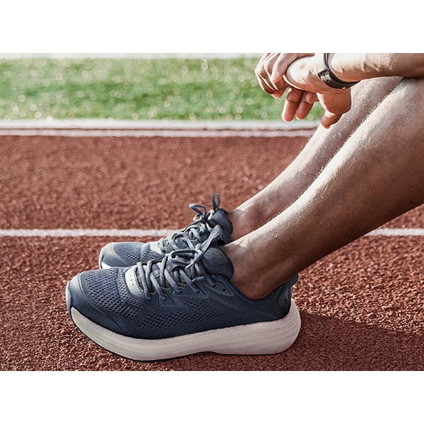 [FlexLife] Men's Knitted Comfortable Lightweight Running Shoes - ORANGE -  0