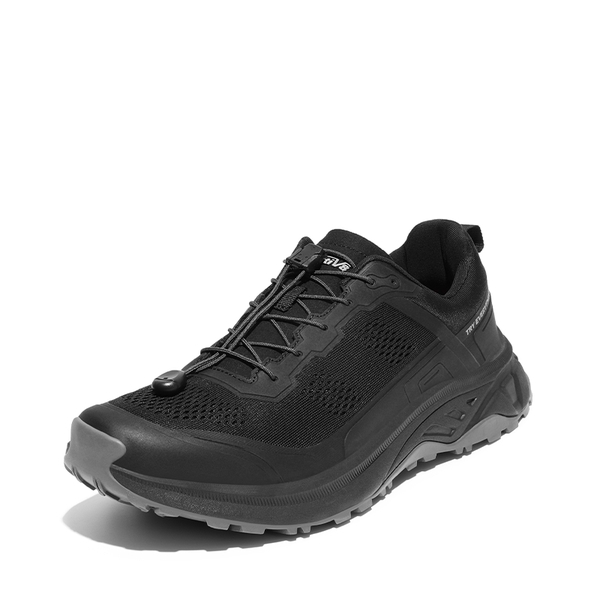 Men's Breathable Trail Running Shoes  - BLACK -  0