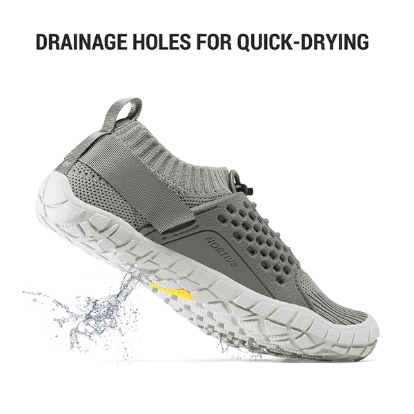 Kids Quick-Dry Water Shoes - GREY - 4