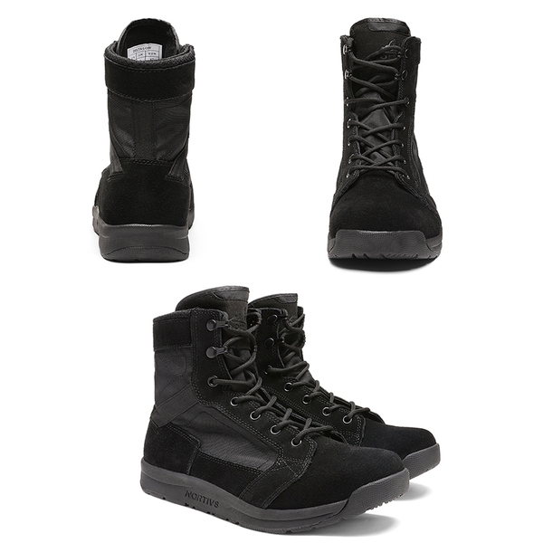 BLACK SUEDE Lightweight Tactical Boots | Military Combat  display picture 1