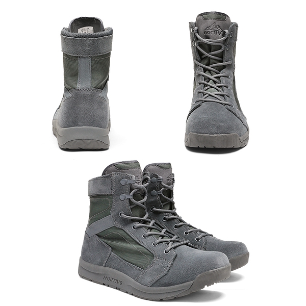 DARK GREY Lightweight Tactical Boots | Military Combat Boots 