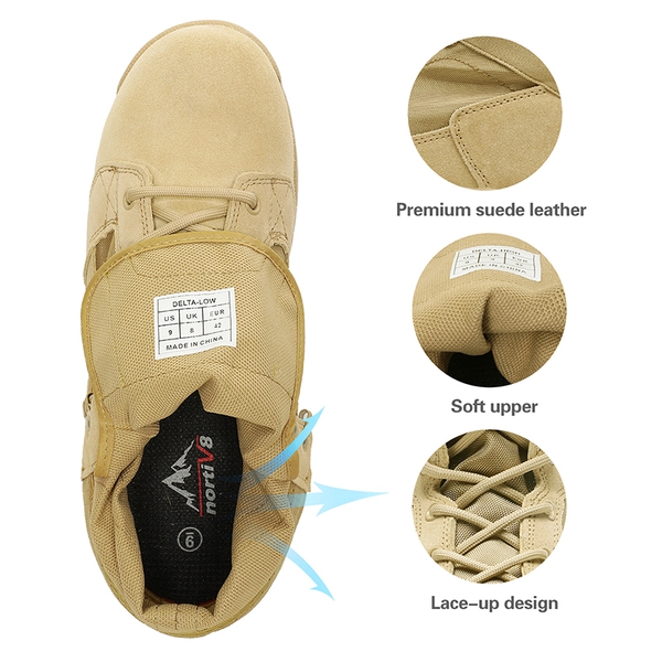 Men's Lightweight Tactical Boots - SAND - 2