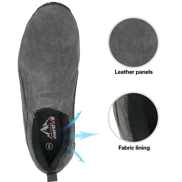 Men's Slip On Loafers - GREY - 2