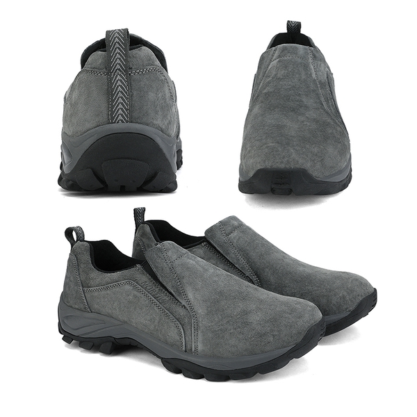 Men's Slip On Loafers - GREY - 5