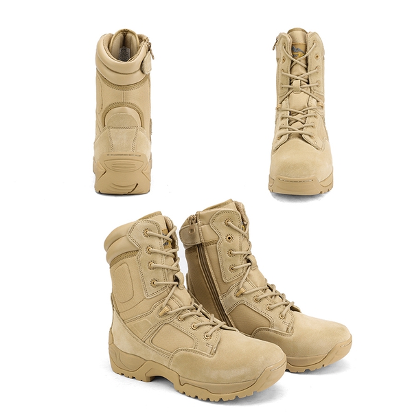 Men's High-Top Tactical Research  Boots - SAND - 6