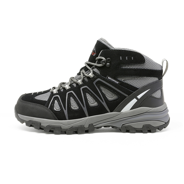 Men's Waterproof Hiking & Walking Boots - BLACK - 1