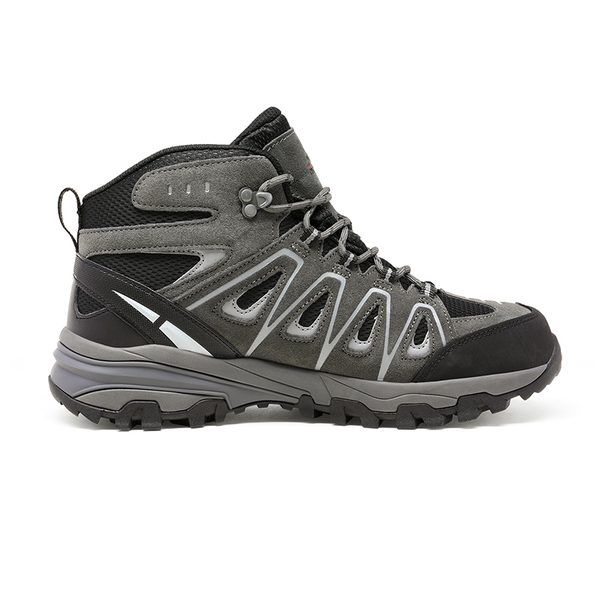 Men's Waterproof Hiking & Walking Boots - GREY - 2