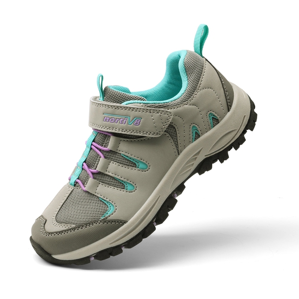 Kids Non Slip Hiking Shoes - GRAY - 1