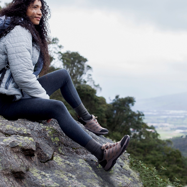 [Wander] Women's Breathable Lightweight Hiking Shoes - SAND - 1