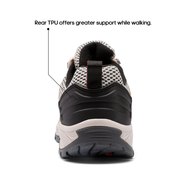 [Wander] Women's Breathable Lightweight Hiking Shoes - SAND - 4