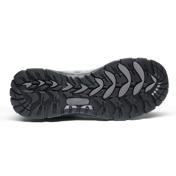 Men's Lightweight Trekking Shoes - GREY - 4