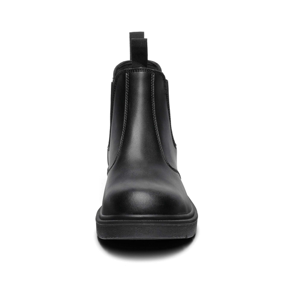Men's Steel Toe Chelsea Work Boots - BLACK - 3