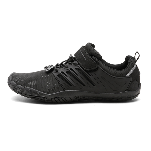 Men's Barefoot Minimalist Trail Running Shoes - BLACK - 1