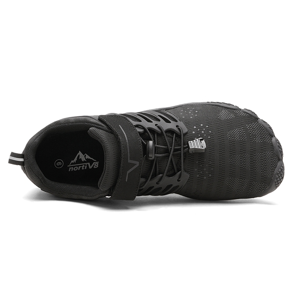 Men's Barefoot Minimalist Trail Running Shoes - BLACK - 3