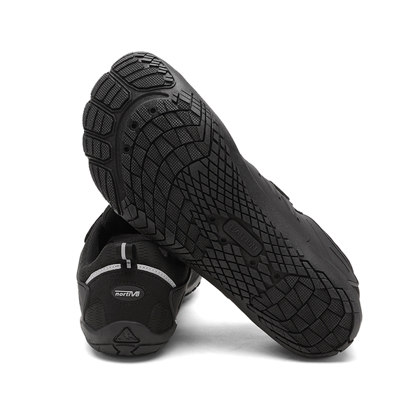 Men's Barefoot Minimalist Trail Running Shoes - BLACK - 4