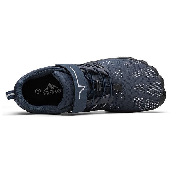 Men's Comfortable Barefoot Aqua Water Shoes - NAVY - 3