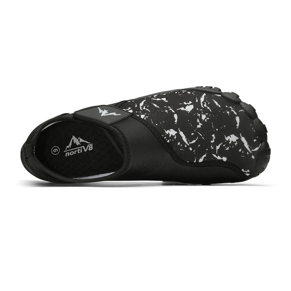 Men's Lightweight Barefoot Water Shoes - BLACK - 4