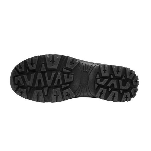 Men's Fur Lined Waterproof Snow Boots - BLACK - 3