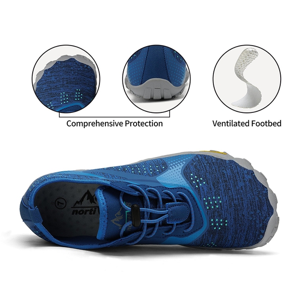 Women Water Shoes for Beach, Lake & More - BLUE - 2